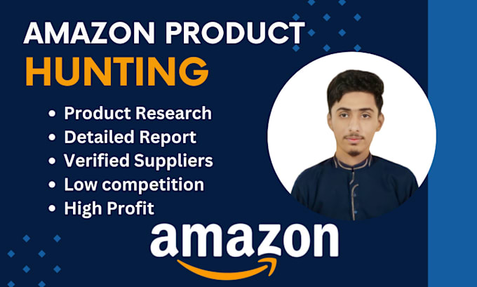 Gig Preview - Be your amazon product researcher and hunter for high profit