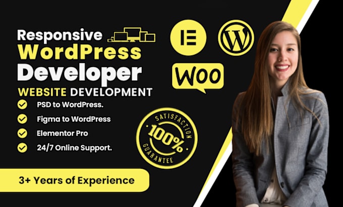 Gig Preview - Develop modern wordpress website