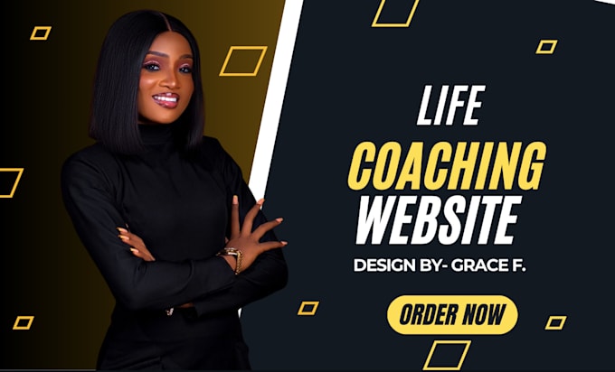 Gig Preview - Design wordpress life coaching, consultant website with booking functionalities