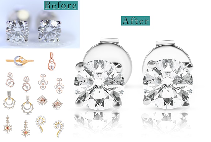 Bestseller - jewelry retouching, photo retouching, ring, naklace, eyeing