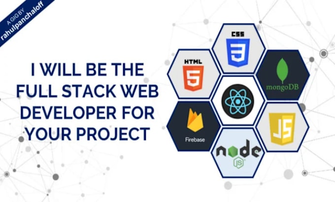 Gig Preview - Be your full stack web developer using react js and nodes js