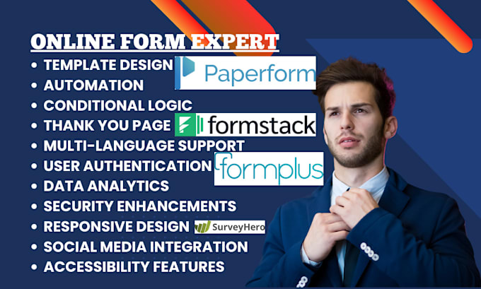 Gig Preview - Setup click survey surveyhero formplus limesurvey formstack paperform jotform