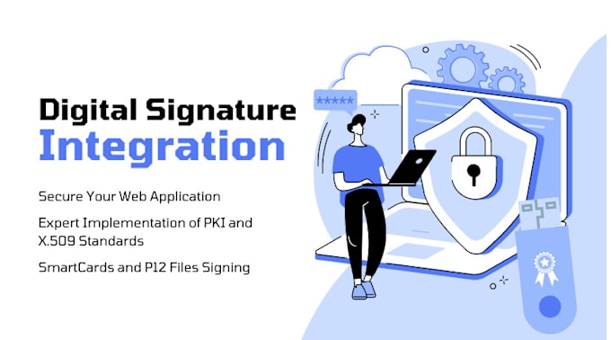 Gig Preview - Implement secure digital signatures in your web application