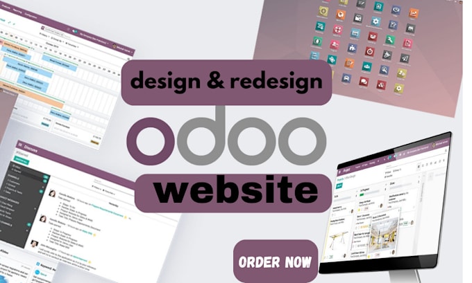 Gig Preview - Design odoo website, erp, crm, pos, duda website, odoo ecommerce, build website