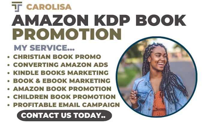 Gig Preview - Do kindle book promotion children book promotion ebook marketing amazon book ads