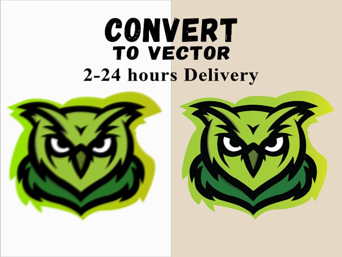 Bestseller - convert raster logo,image in vector file high resolution