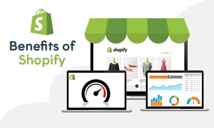 Gig Preview - Create a stunning shopify store for your business