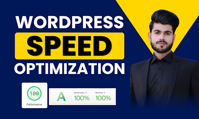 Gig Preview - Do wordpress speed optimization, increase website speed