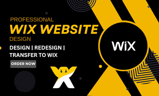 Gig Preview - Design professional fast loading seo optimized wix website wix editor x