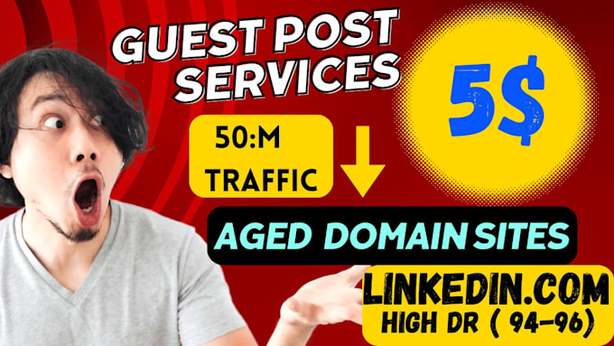 Gig Preview - Write and publish guest post on linkedin authority backlink 20k plus connections