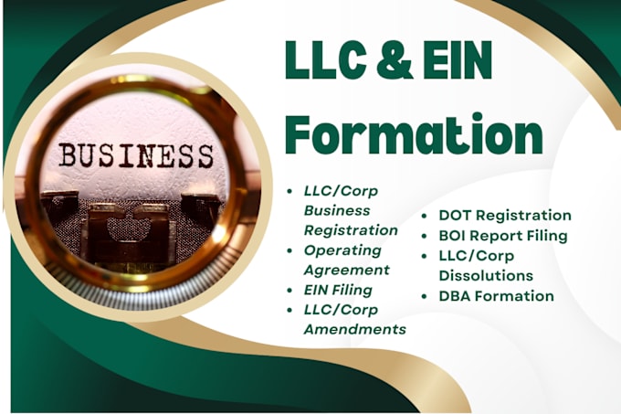 Bestseller - form your llc or corporation, ein, dot registration, etc