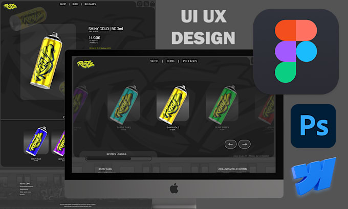 Gig Preview - Create an outstanding UI UX design for your website in figma