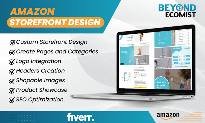 Gig Preview - Create premium amazon storefront design or brand store