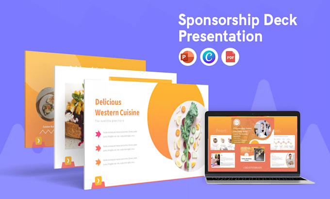 Gig Preview - Design a pro sponsorship deck and powerpoint presentation