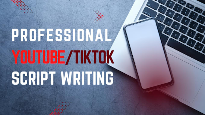 Gig Preview - Write professional youtube video script writing within 24 hours