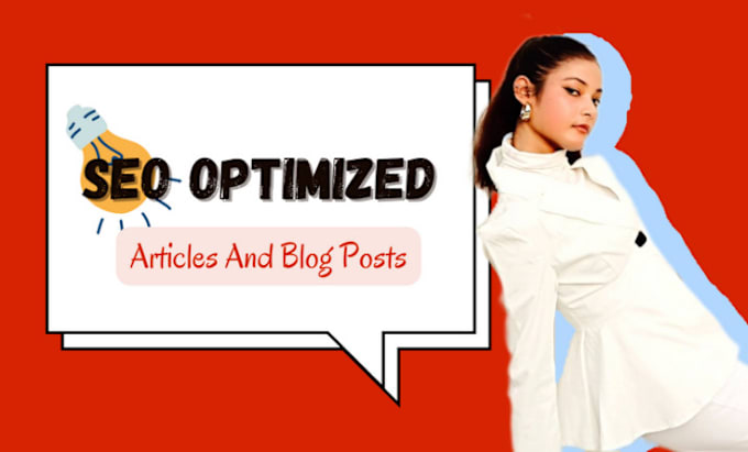 Gig Preview - Write top tier SEO blog posts and articles with images