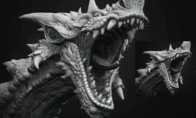 Gig Preview - Sculpt high detailed 3d models for 3d printing , 3d game character models ,asset