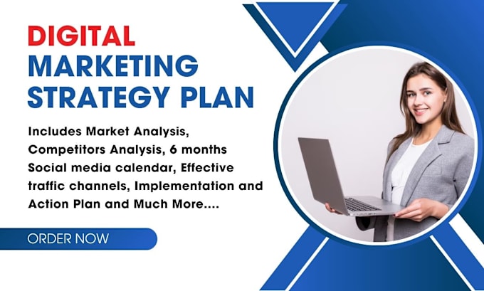 Gig Preview - Craft a profitable digital marketing strategy plan