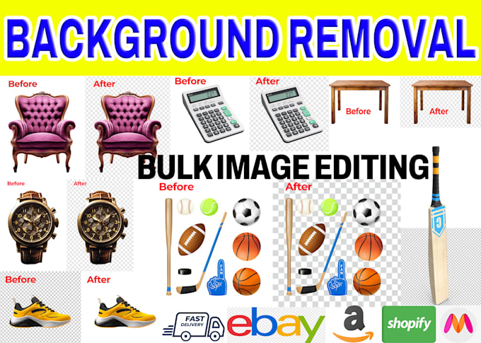 Gig Preview - Do bulk image and product photo background remove