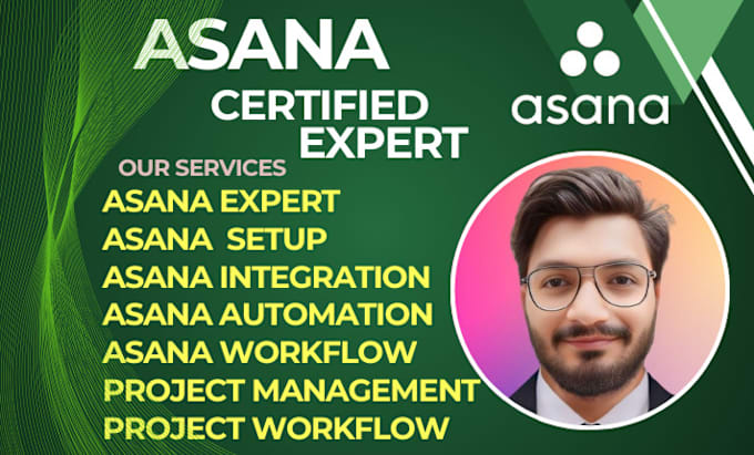 Gig Preview - Setup an asana workspace, automations, asana project manager , virtual assistant