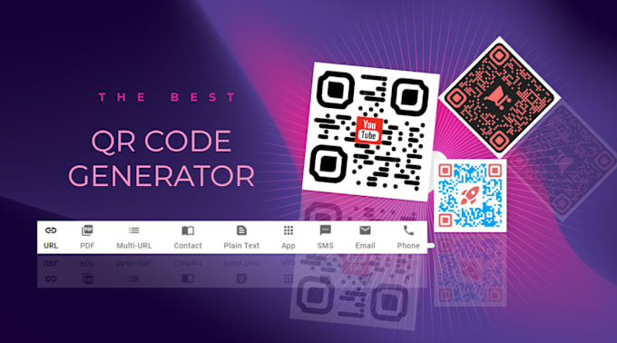 Gig Preview - Create professional qr codes with logo and business cards