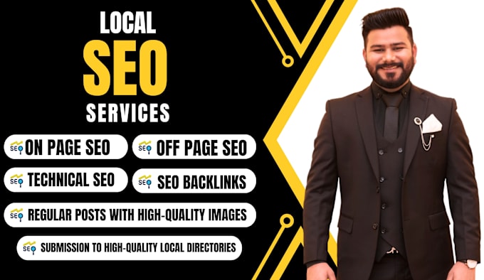 Gig Preview - Do local SEO to rank website and google my business posting