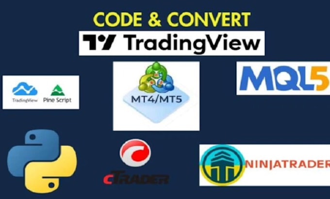 Gig Preview - Code your tradingview pine script to mt4, mt5, mql4, mql5