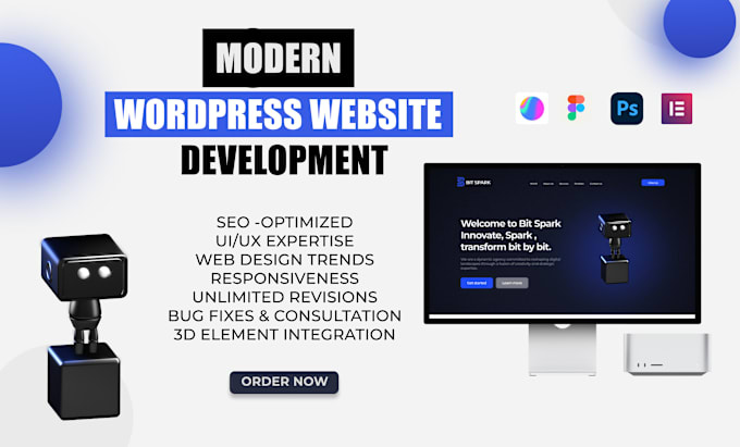 Bestseller - do wordpress website development or design, redesign wordpress website