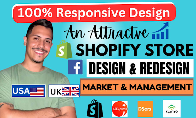 Gig Preview - Shopify website development, build shopify website, shopify website design