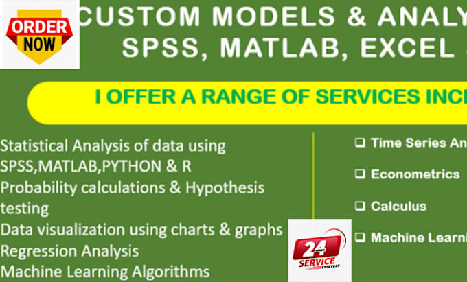 Gig Preview - Do data analysis in spss, stata, excel, tableau, r and python