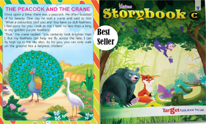 Gig Preview - Do children story book illustration for amazon kdp