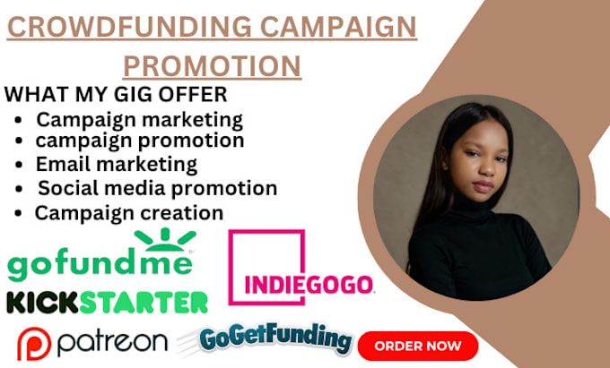 Bestseller - do crowdfunding campaign promotion for indiegogo gofundme