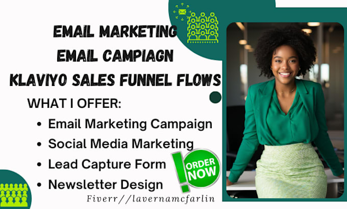 Bestseller - do email marketing setup klaviyo sales funnel flow lead capture form