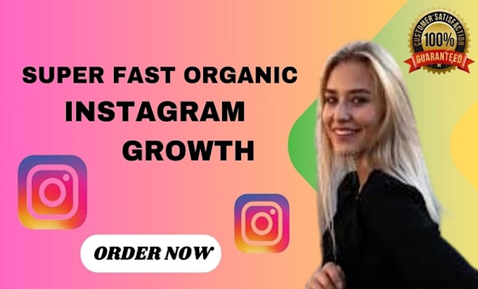 Gig Preview - Do super fast organic instagram growth