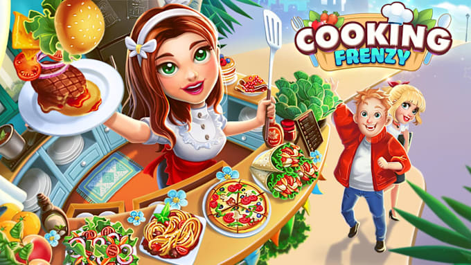 Gig Preview - Develop idle game, web game and cooking game