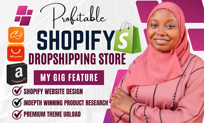 Bestseller - create shopify dropshipping store, design shopify store, shopify website design