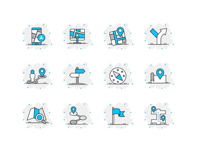 Gig Preview - Design custom illustrative icons for your websites and apps