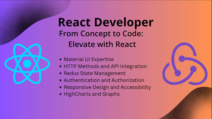 Gig Preview - Be your react frontend developer