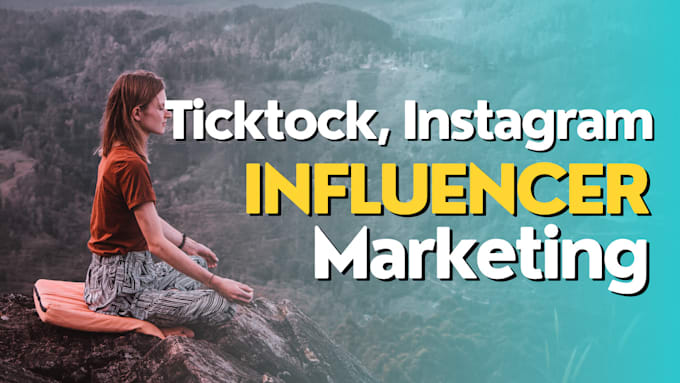 Gig Preview - Find instagram, youtube, tiktok influencers for influencer marketing