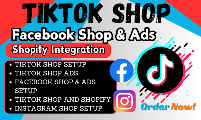 Bestseller - setup tiktok shop, tik tok shop ads, ig shop connect with ecommerce website