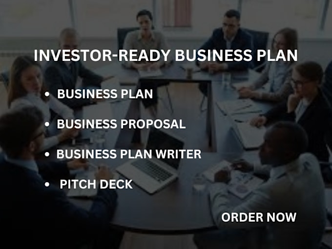 Gig Preview - Write investor business plan for startups business proposal business plan writer