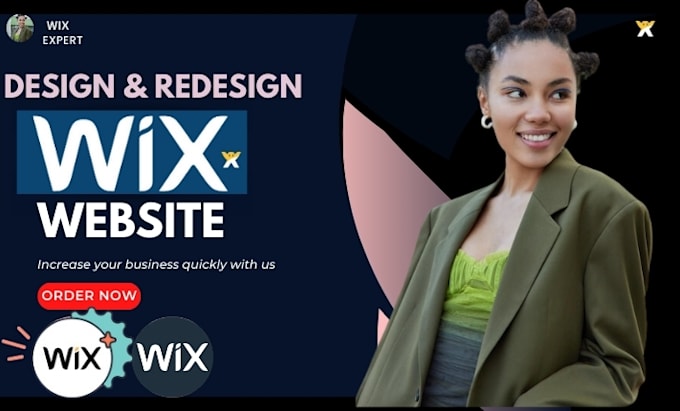 Gig Preview - Wix website redesign wix website design wix website redesign wix website design