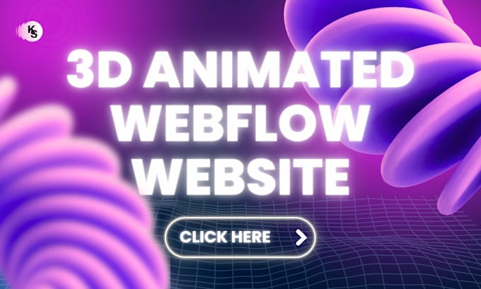 Gig Preview - 3d interactive website 3d animated webflow website, threejs, gsap, webgl, react