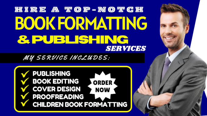 Gig Preview - Format children book, KDP children book formatting, KDP book publishing