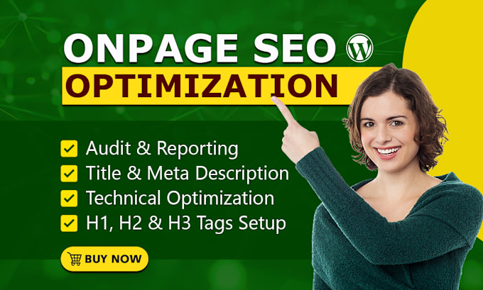 Gig Preview - Provide offpage, onpage SEO services, technical optimization with clean backlink