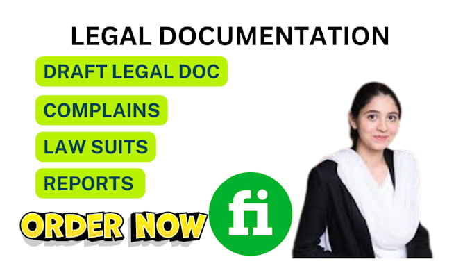 Gig Preview - Draft legal documents, complaints, lawsuits, letters and answers