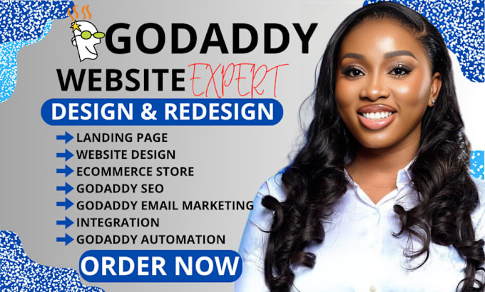 Bestseller - godaddy website design godaddy website redesign develop godaddy