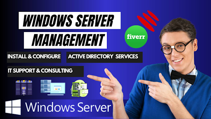 Gig Preview - Install and configure windows server any version,administrator active directory