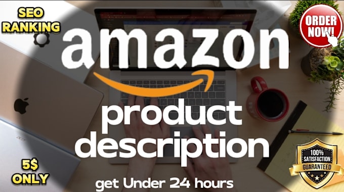 Gig Preview - Write an excellent SEO amazon product listing description cheapest on fiverr