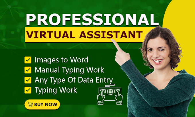 Bestseller - be your virtual assistant for fastest data entry, web research, copy paste work